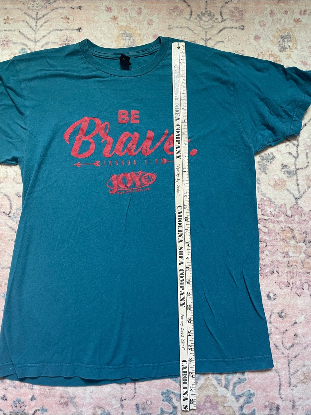 Be Brave Mens t shirt size large